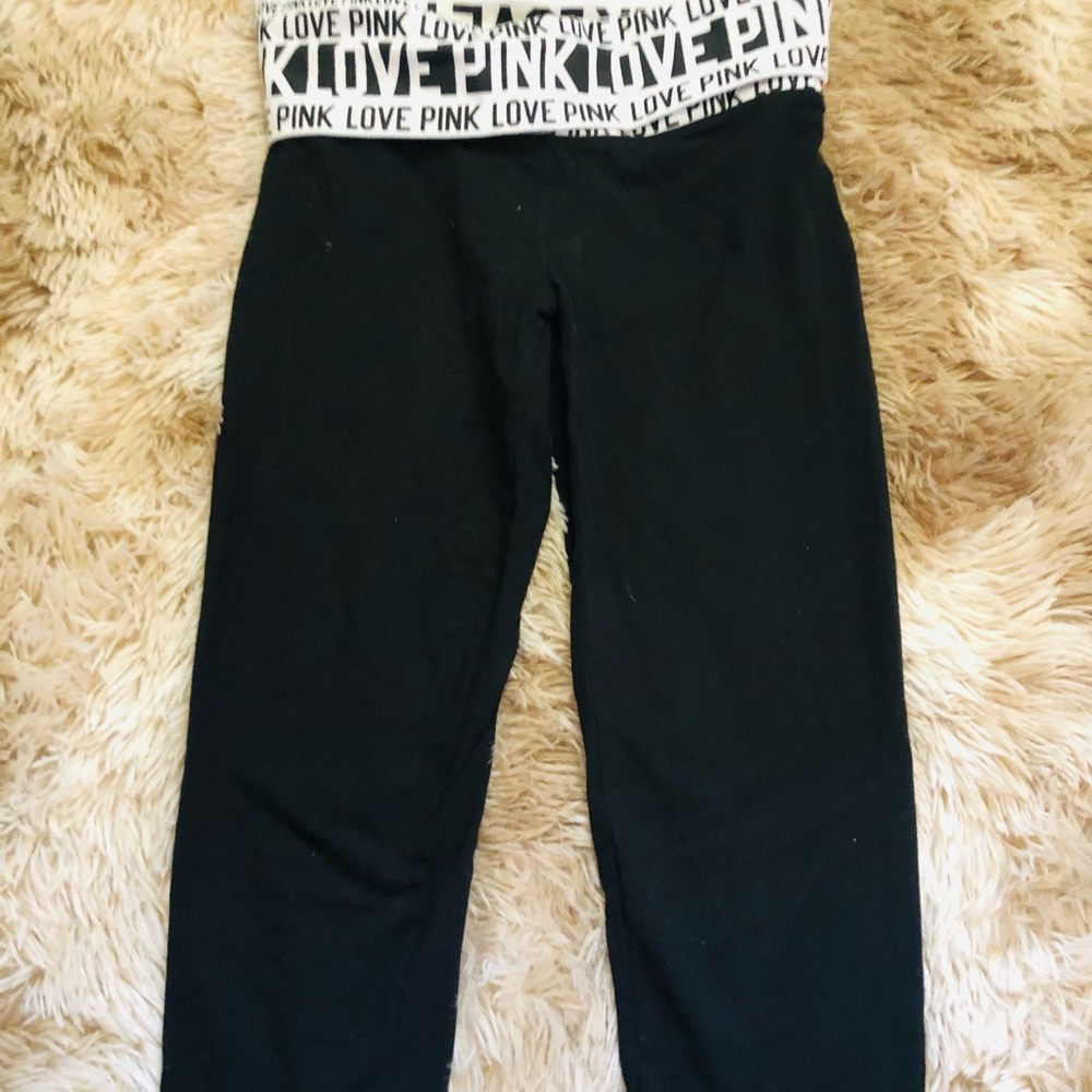 Victoria secret pink Capri leggings